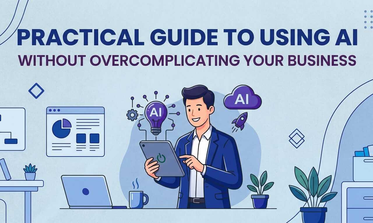 Practical Guide to Using AI Without Overcomplicating Your Business A Practical Guide to Using AI Without Overcomplicating Your Business